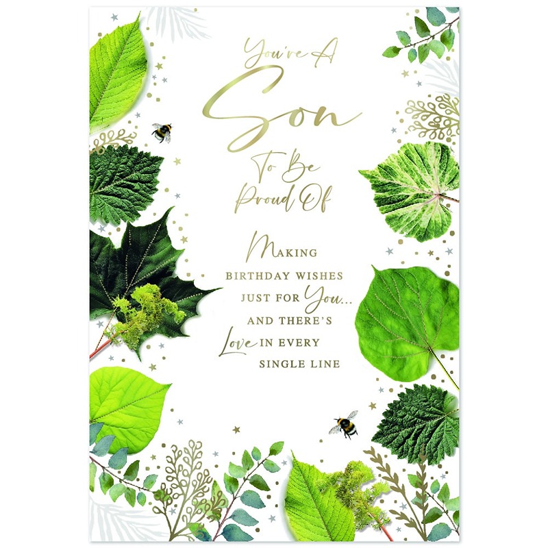 Son To Be Proud Of Birthday - Code O - 6pk - SE33186