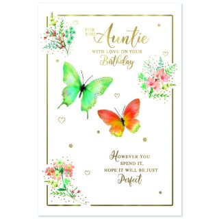 Auntie Birthday - Code G - 6pk - SE33145