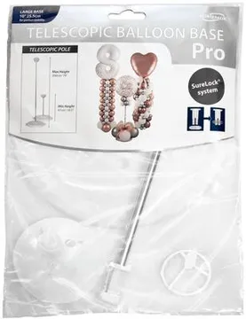 Oaktree - Telescopic Balloon Base Pro 10inch Base 1pc - 222449 - Image 3