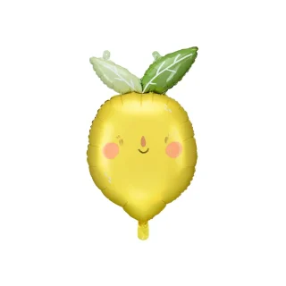 Party Deco Foil balloon Lemon,50x75 cm - FB203 - Discontinued