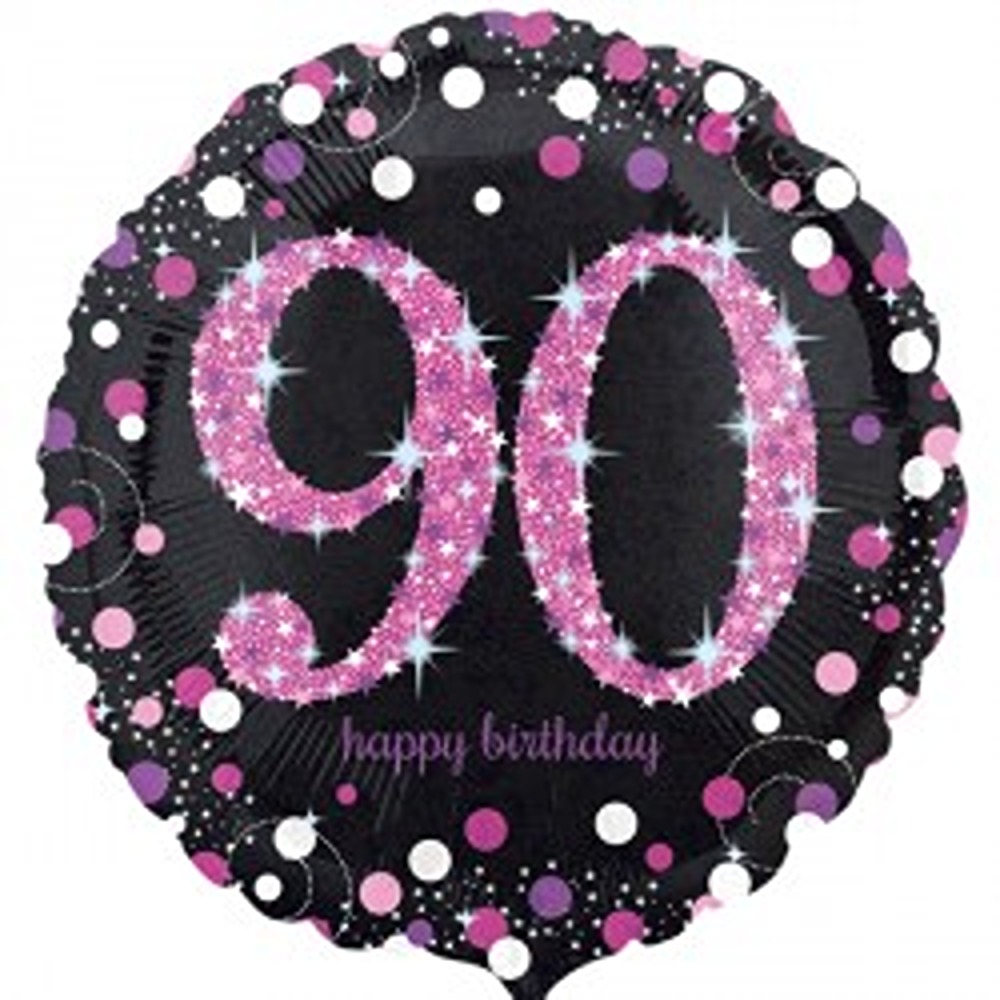 Anagram 18" Black & Pink Age 90 - 3379101