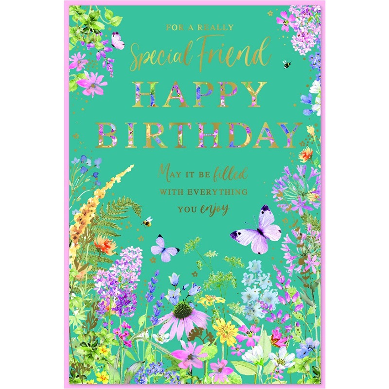 Special Friend Birthday - Code J - 6pk - SE33176