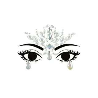 Glow In The Dark Face Decoration Crystals - NDT5