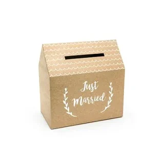 Wedding Card Box - Just Married - PUDTM7-031
