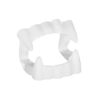 White Vampire Teeth - STD12