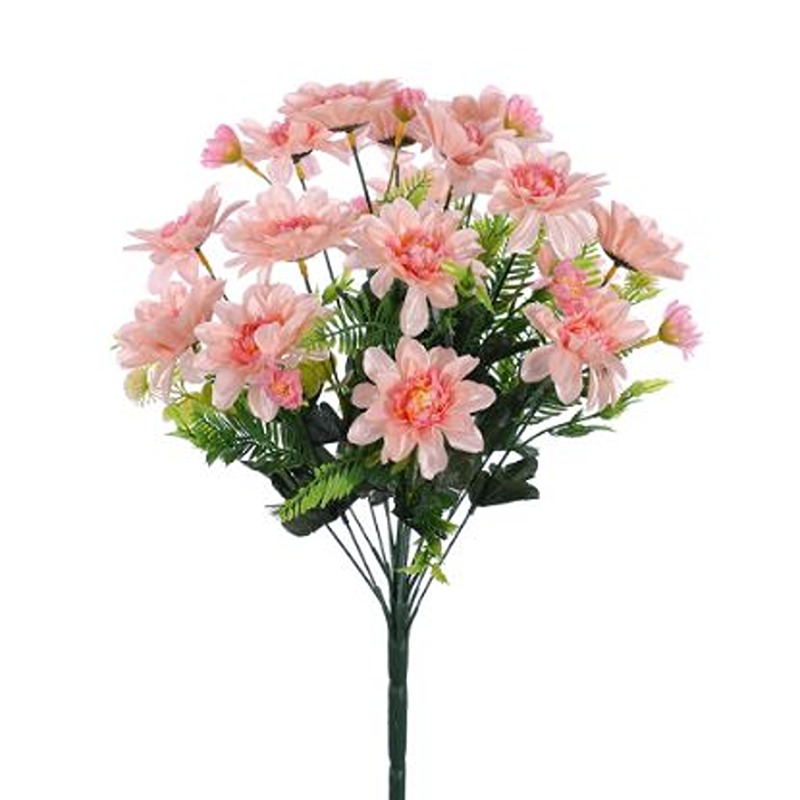 Light Pink Spiky Dahlia Bush - 18 Heads - 036841