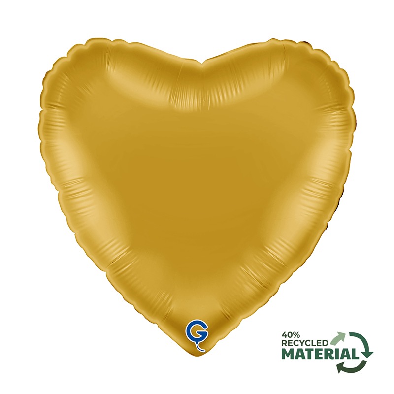 Grabo - 18" Gold Heart - 18012G5-P