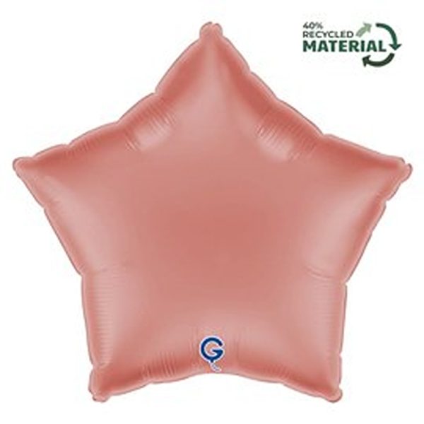Grabo - Star 18" Satin Rose Gold - 192S04RG-P