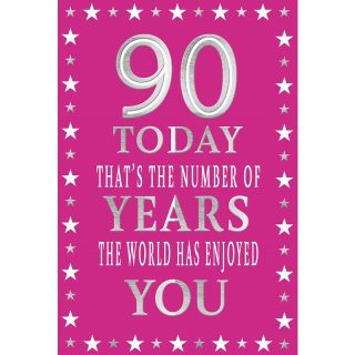 Simon Elvin - 90th Birthday - MILESTONE FEM C50 - 30592A