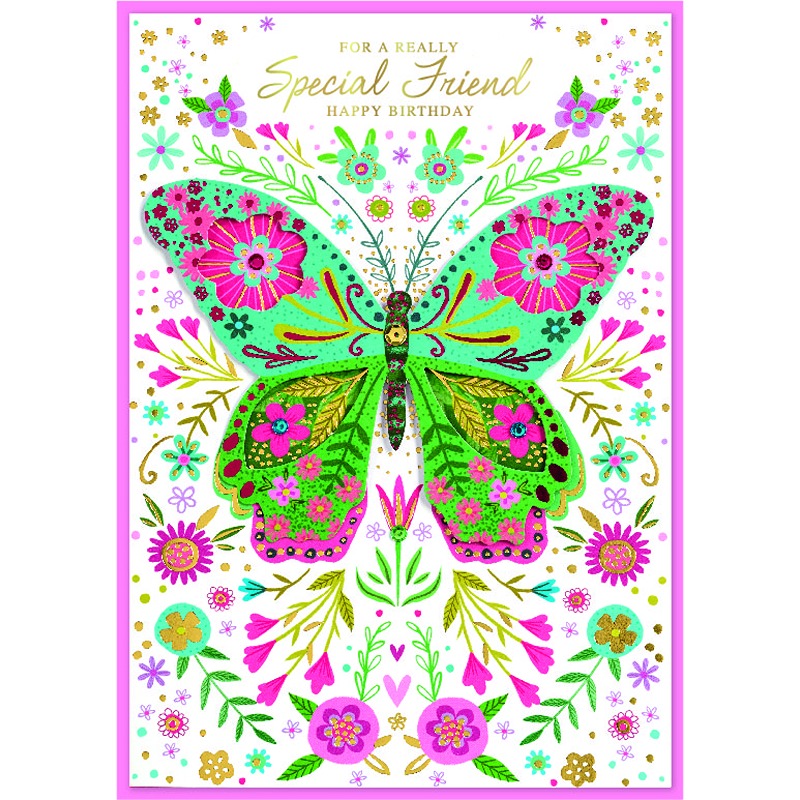 Isabel's Garden - 6 Pack -Special Friend Birthday - C50 - 33119