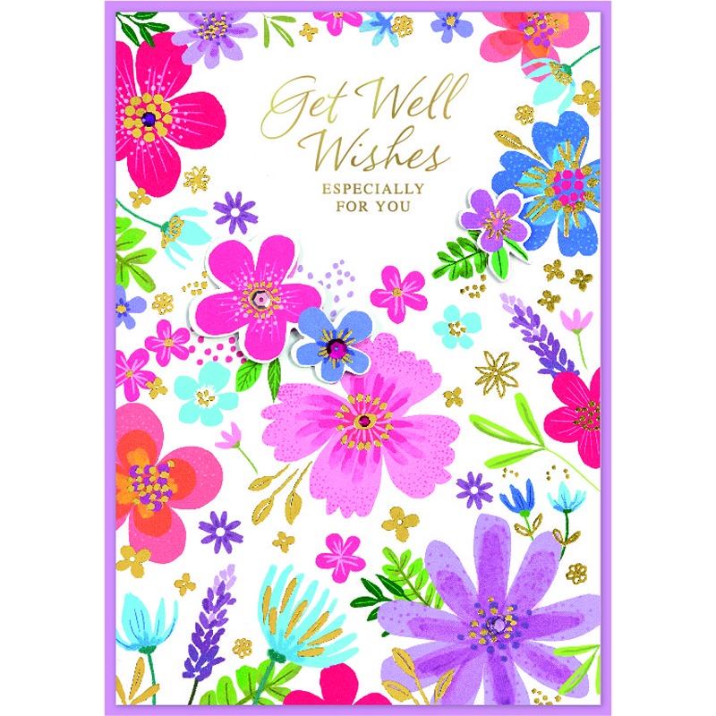 Isabel's Garden - 6 Pack - Get Well Wishes - C50 - 33122