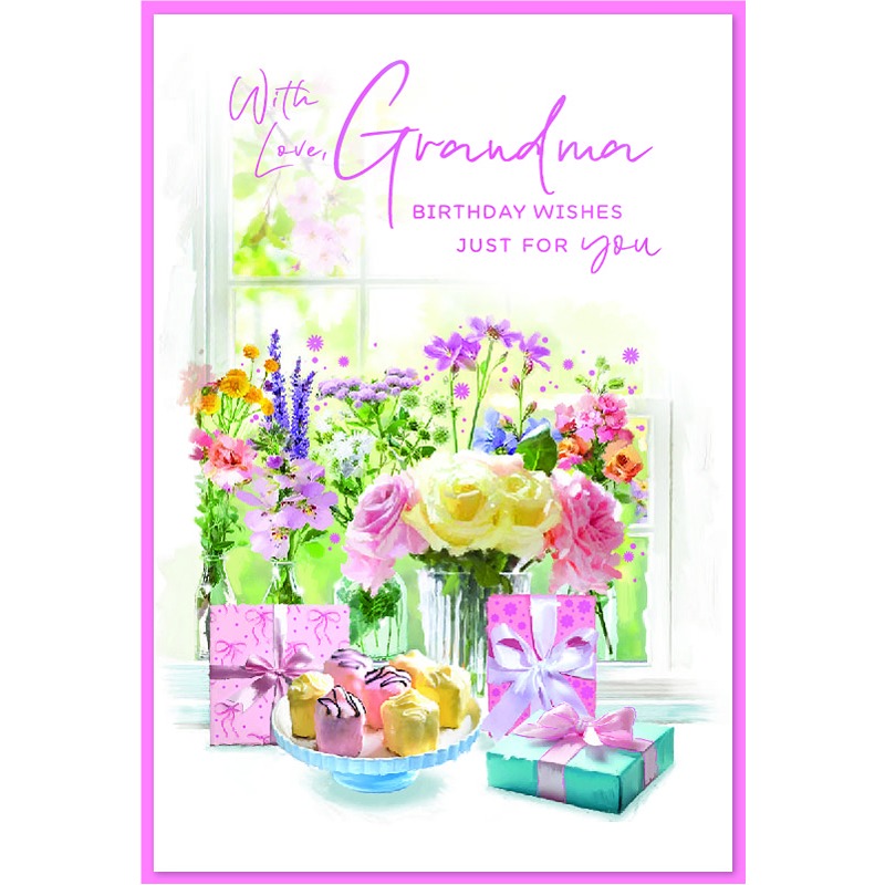 Simon Elvin - Grandma Birthday - Code G - 6pk - SE33252