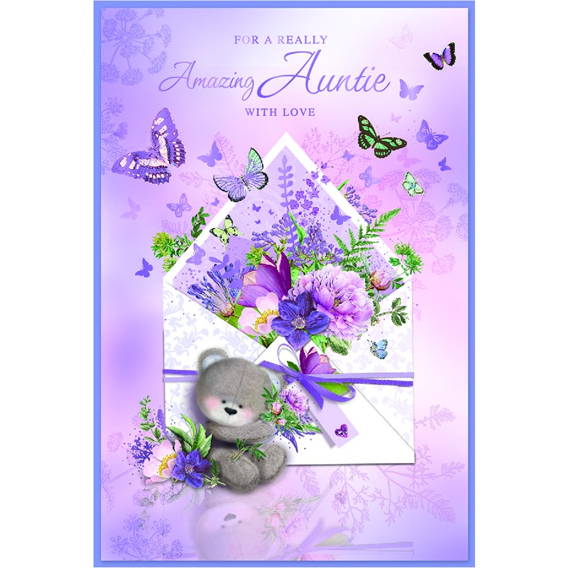 Simon Elvin - Auntie Birthday - 6pk - Code J - SE33290