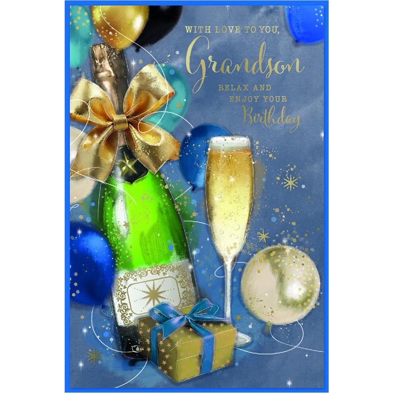 Simon Elvin - Grandson Birthday- 6pk - Code J - SE33293