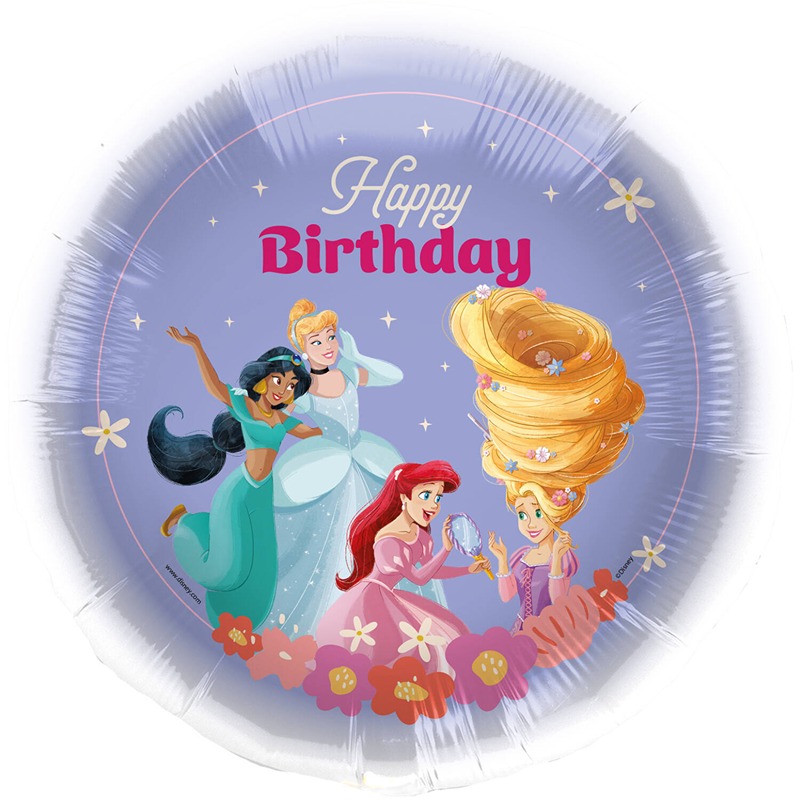 Riethmuller - 18in/45cm Disney Princess Happy Birthday - 1-10822