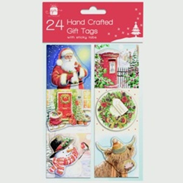 24 Hand Crafted Classic Tags - XGIMTAC5A202