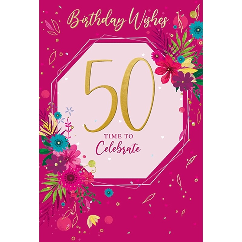 Simon Elvin - 50th Birthday - MILESTONE FEM C50 - 50MA108A