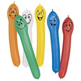 Squiggly Worm Balloons 12ct - 5140