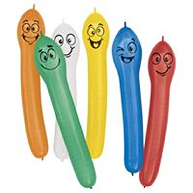 Squiggly Worm Balloons 12ct - 5140