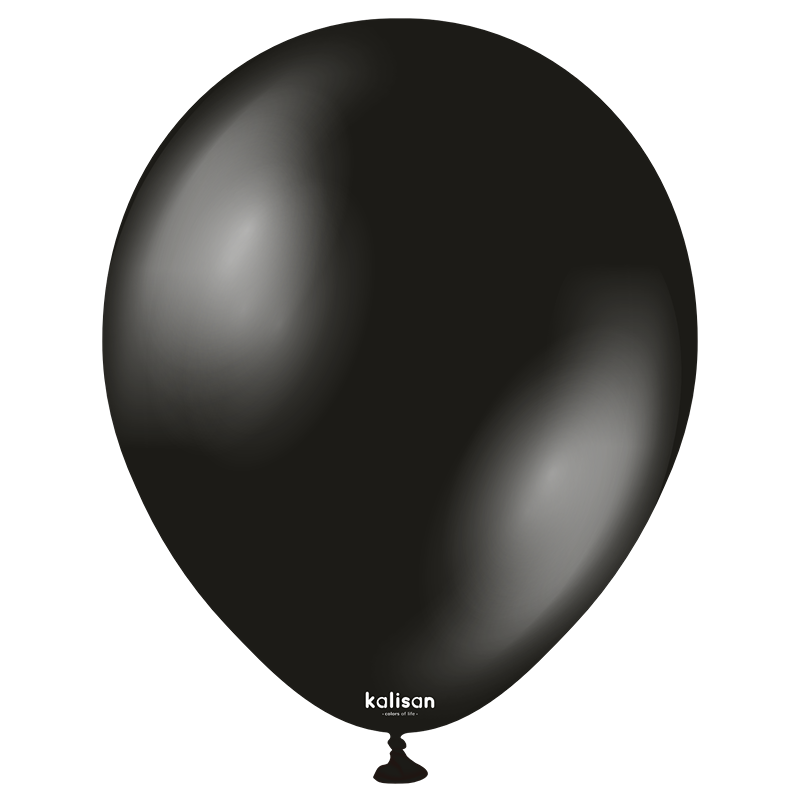 5″ Metallic Onyx Black – 50CT