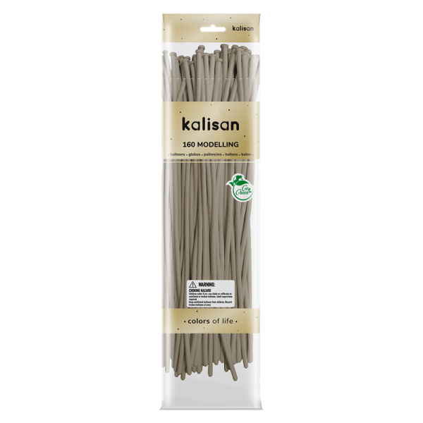 160 Modelling Balloon White Sand 50ct Nozzle up - 10180155