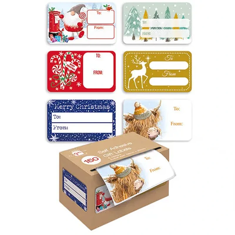 150 Contemporary Novelty Sticky Tags - XGIMTAC5A213