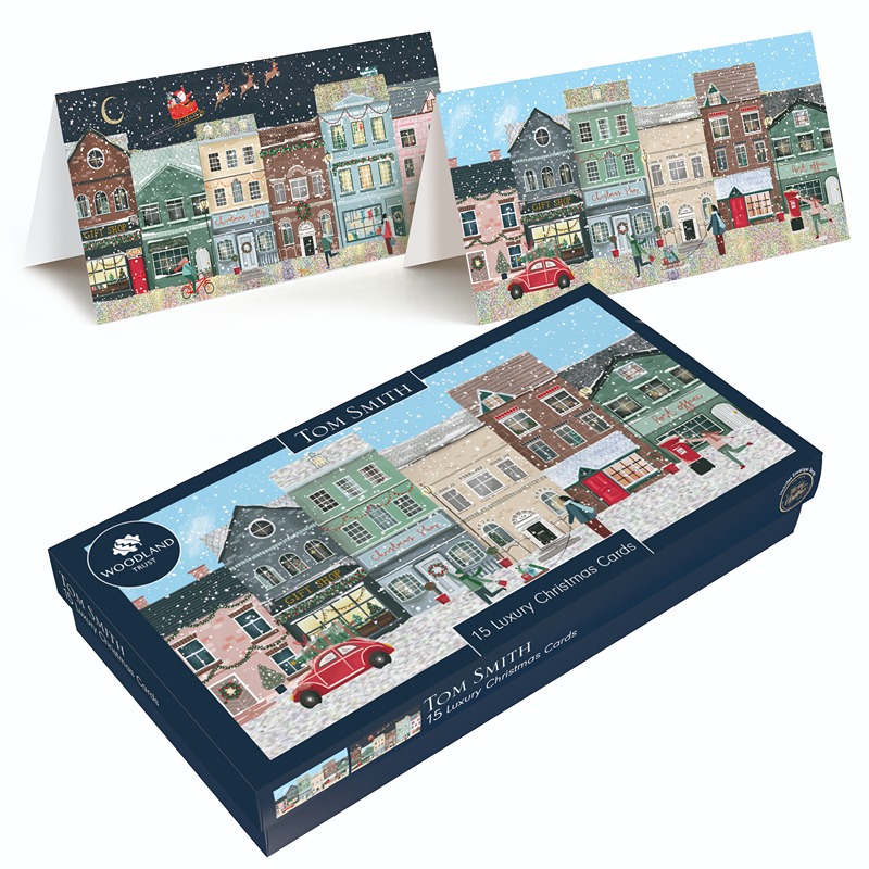 Tom Smith - 15 Slim Village Scene Cards - XTOMBCC4A501