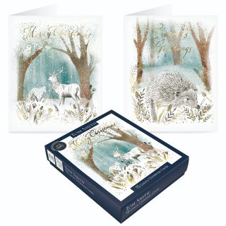 Tom Smith - 15 Luxury Woodland Scene Cards - XTOMBCC5A404