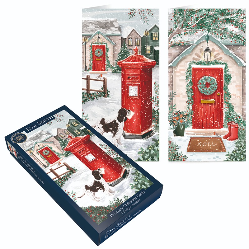 Tom Smith - 15 Slim Postbox Cards - XTOMBCC5A503