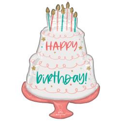 Anagram 21x28" P35 Cake Day Happy Birthday Pkt - 4257901