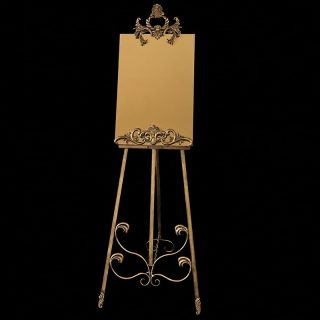 600mm x 400mm Rectangle Mirror Gold