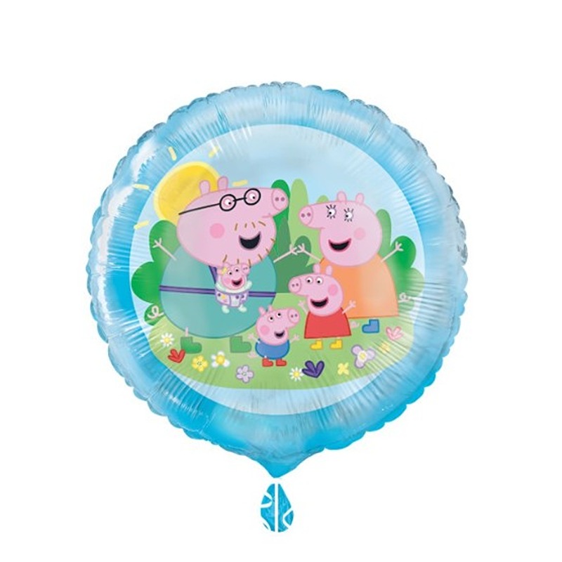 Peppa Pig Round Foil Balloon - 18" - 81023