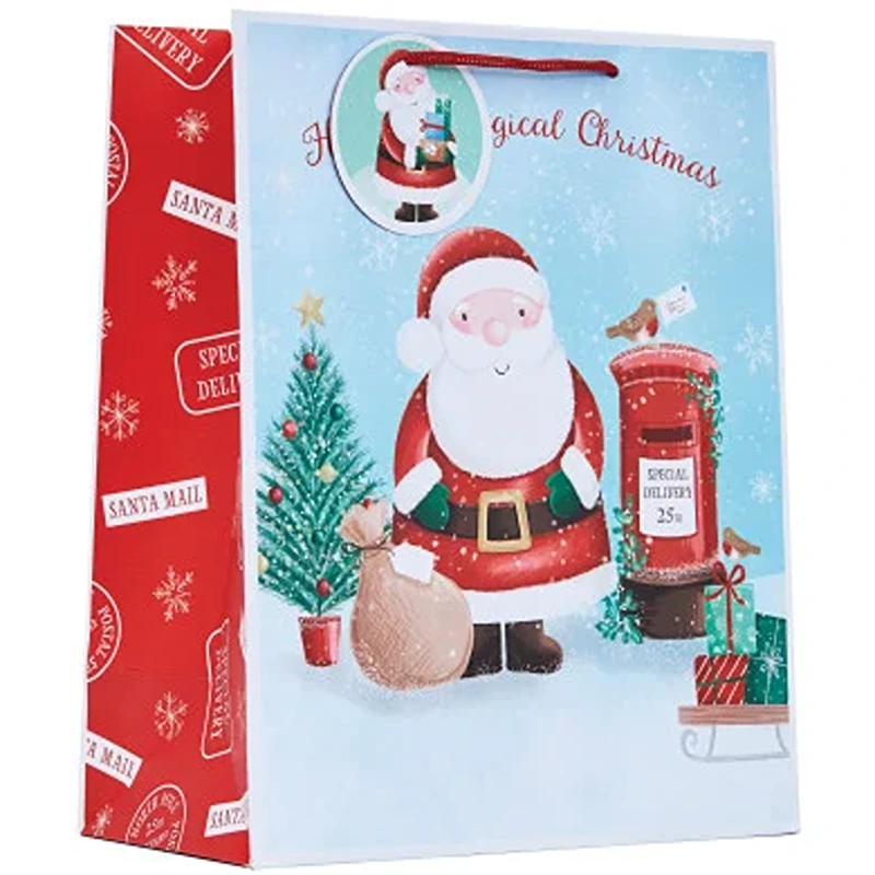 Christmas Post Extra Large Bag - 6pk - XBV-249-L