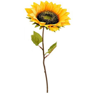 43cm SINGLE SUNFLOWER YELLOW - 004765