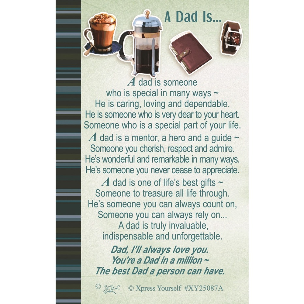 A Dad Is - XY25087