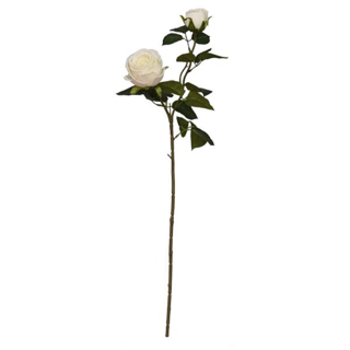 67cm ROSE SPRAY IVORY - 017222