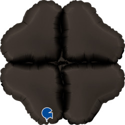 Grabo 12" Satin Fume Black Heart Base Pkt - G7501200SFK-P