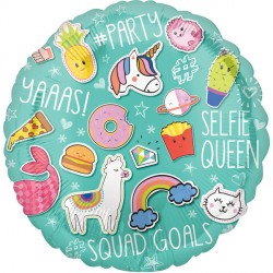 Anagram 18" S40 Selfie Celebrations Pkt - 3780201