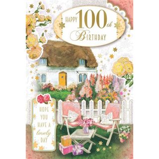 Xpress Yourself - Age 100 Female 3d House - Code 75 - 6pk -DL75043A/03