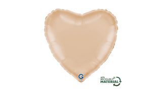 Grabo - 18" Satin Nude Heart - 180000SNU-P