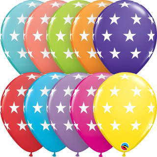 11″ ROUND 6CT RETAIL PKG - BIG STARS