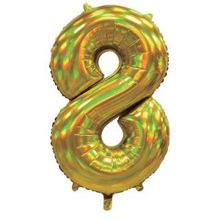 Sensations - Iridescent Gold Number 8 -- BLRF-NBGD30/8