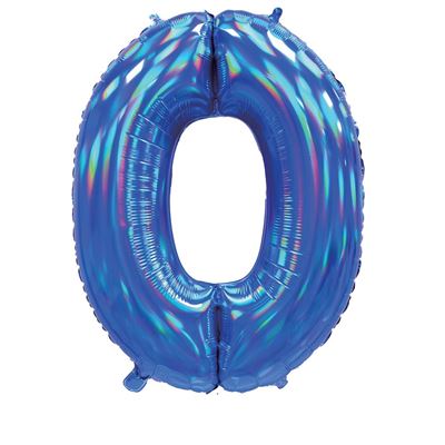 Sensations - Iridescent Blue Number 0 - BLRF-NBBU30/0