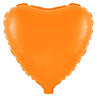 Flexmetal - Fluorescent Orange Heart - 201500FNA