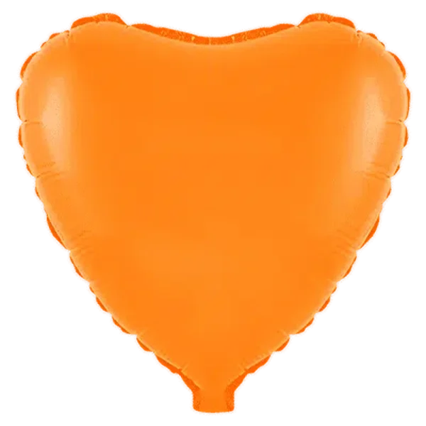 Flexmetal - Fluorescent Orange Heart - 201500FNA