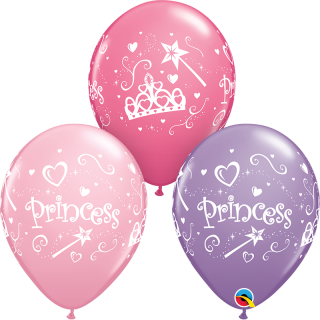 11" ROUND SPECIAL AST 25CT - PRINCESS