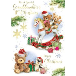 Granddaughter 1st Xmas XGL5001A/07