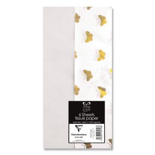 6PK BUTTERFLY TISSUE - 22473-WCC