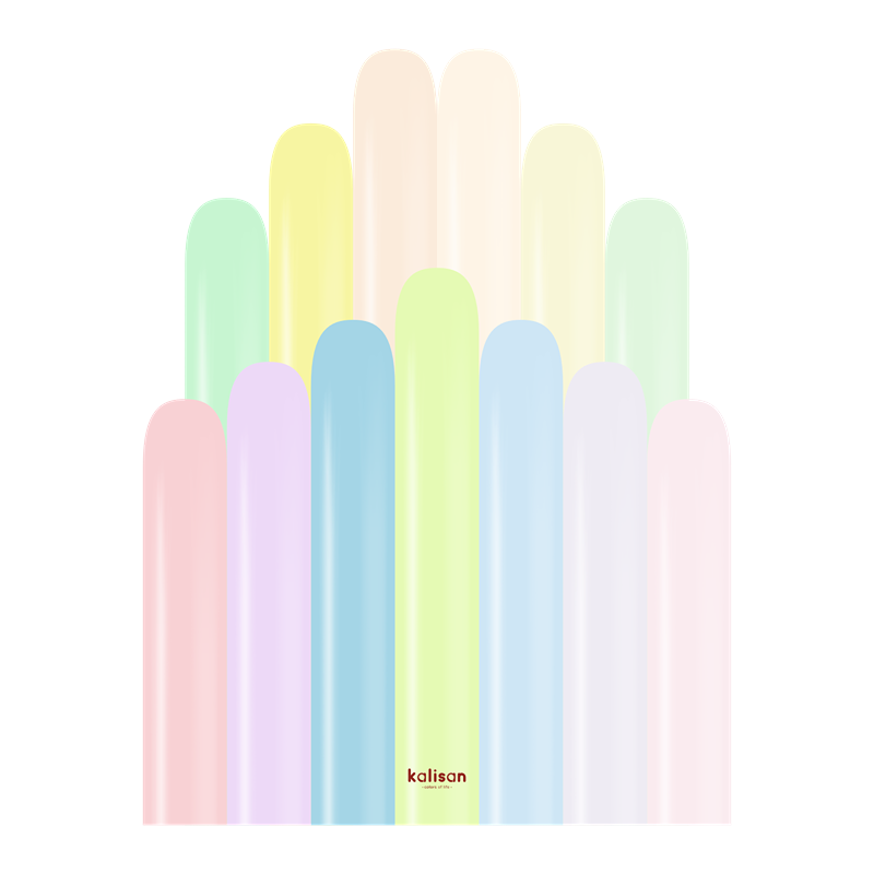 160 modelling Macaron Assorted 50 ct Nozzle up - 10130006