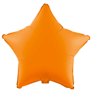 Flexmetal - Fluorescent Orange Star - 301500FNA
